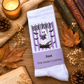 Booktrovert Geister Socken – Herbst-Socken
