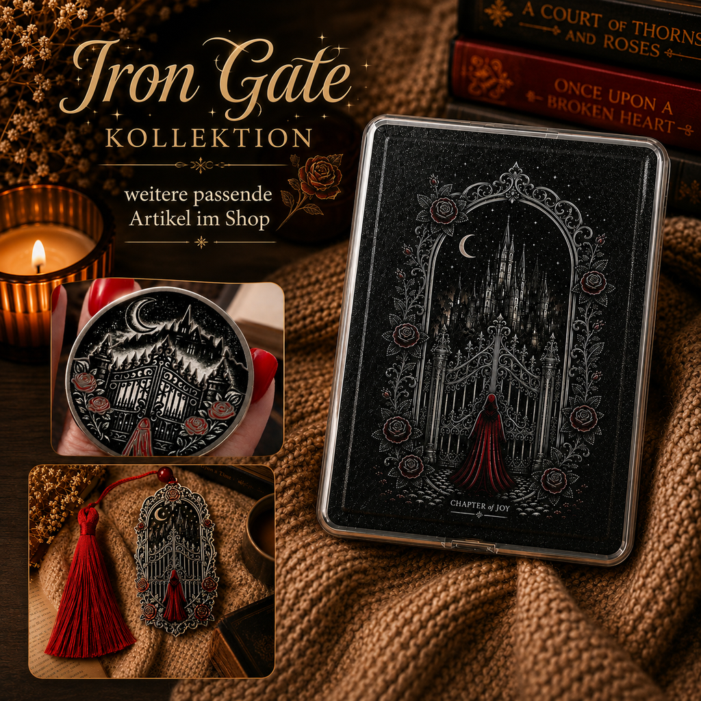 Magnetische Kindle Hülle „Iron Gate“ – vollmagnetisch | 7 & 6,8 Zoll
