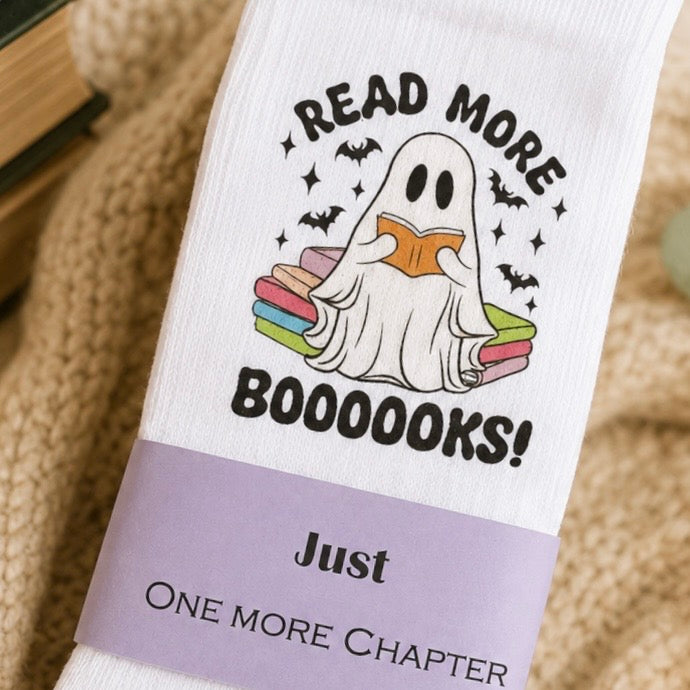 Bookish Geister Socken – Read More Books! - Herbst-Socken