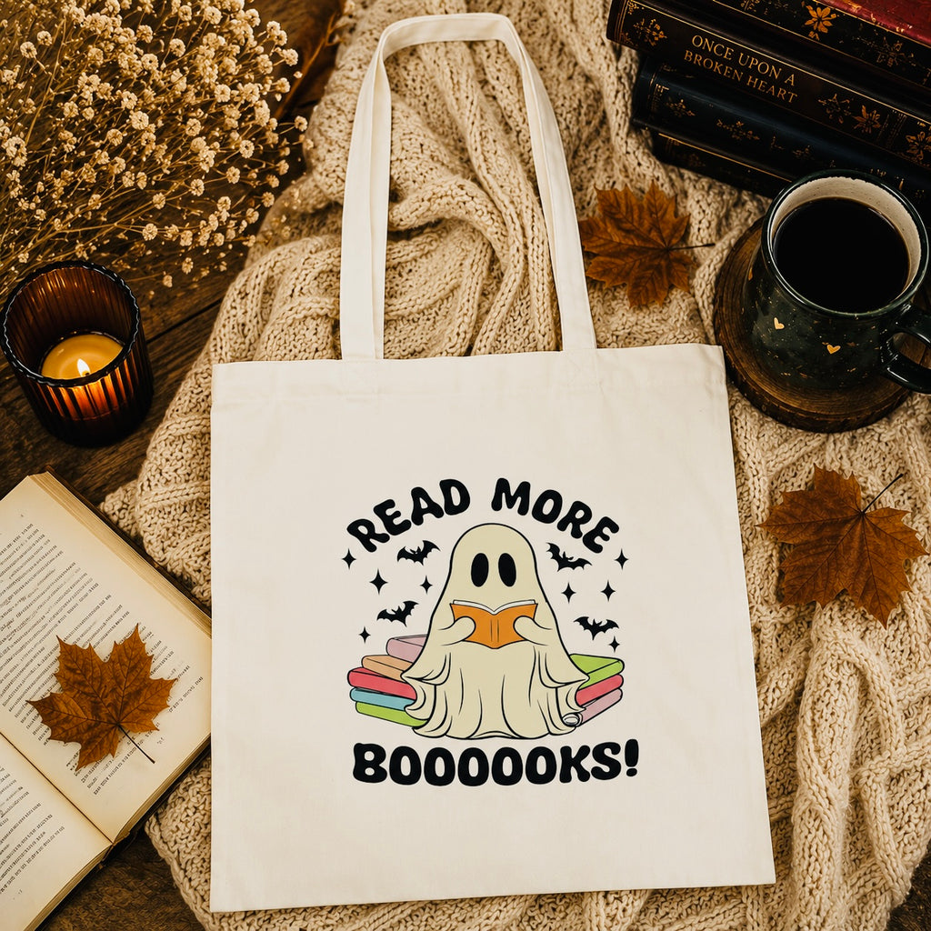 Read more Books - Büchertasche Geist – Book Lover Tote
