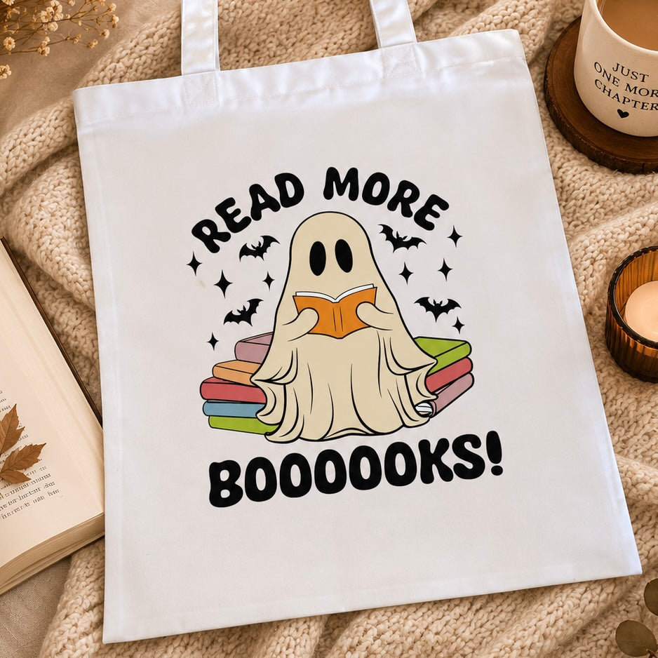 Read more Books - Büchertasche Geist – Book Lover Tote
