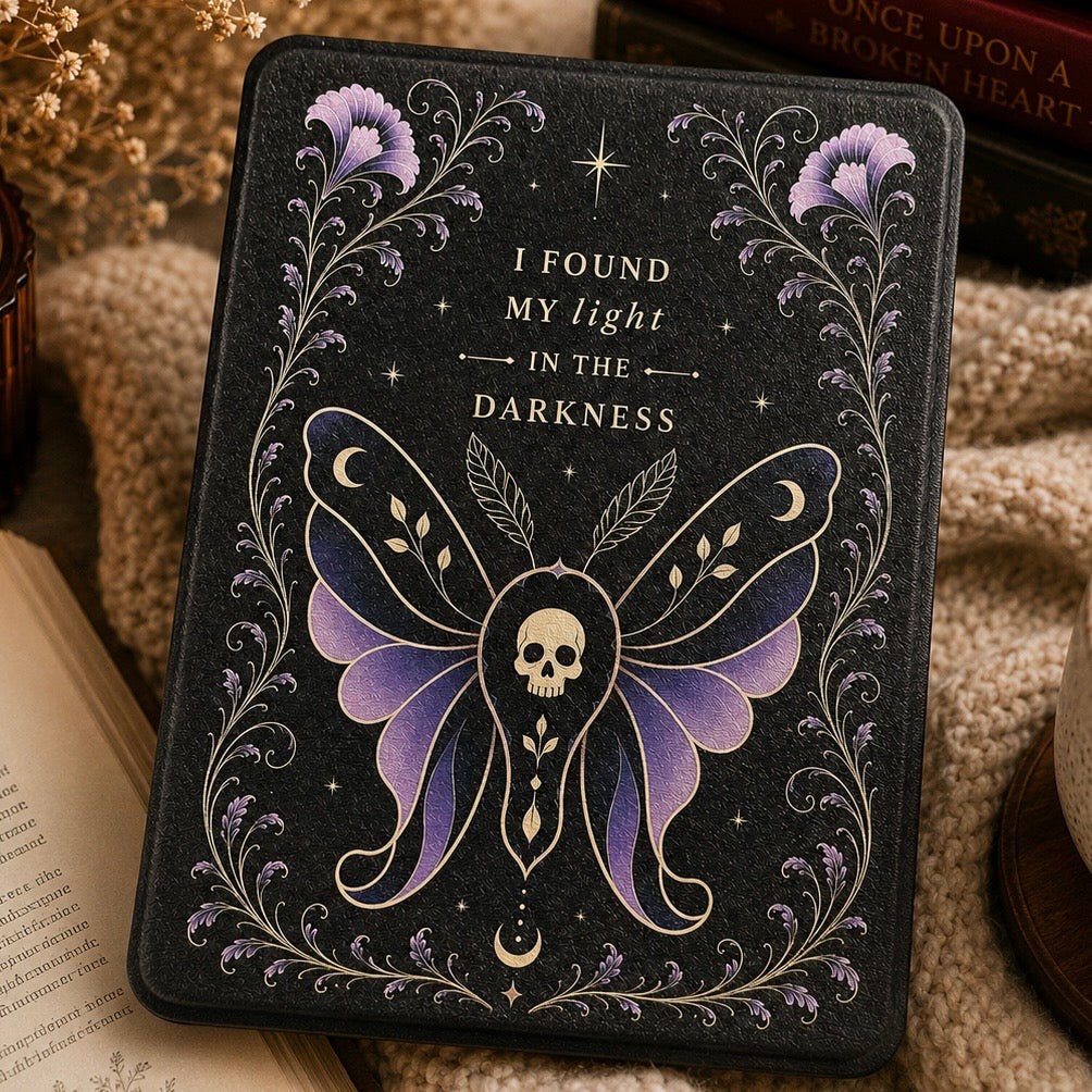 Kindle Hülle „Darkness“ – magnetisch & abnehmbar | 7 & 6,8 Zoll