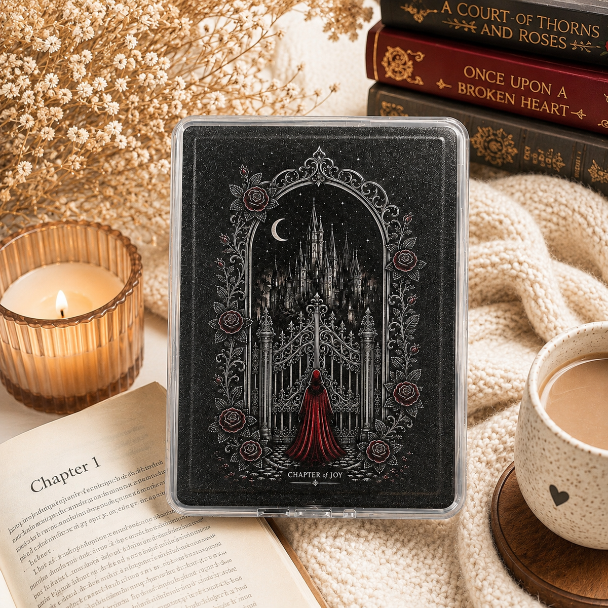 Magnetische Kindle Hülle „Iron Gate“ – vollmagnetisch | 7 & 6,8 Zoll