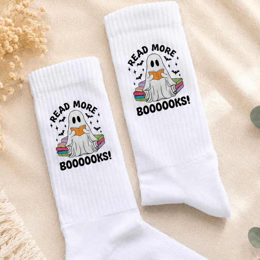 Bookish Geister Socken – Read More Books! - Herbst-Socken