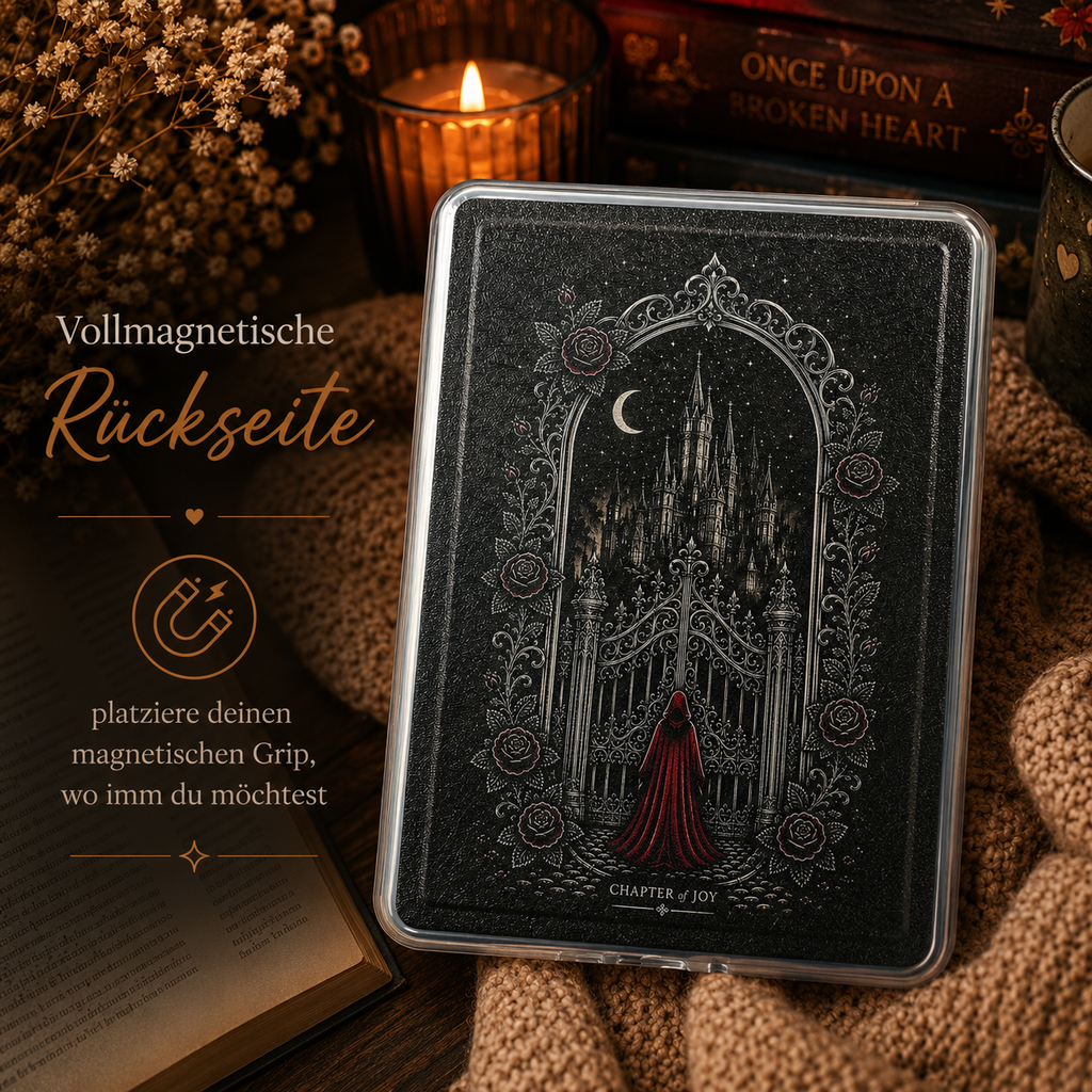Magnetische Kindle Hülle „Iron Gate“ – vollmagnetisch | 7 & 6,8 Zoll