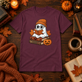 Bookish Shirt mit Geist - Herbst & Halloween Shirt für Leseratten