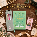 Bookish Geschenkset für Leseratten – Reading Journal, Bleistifte & Schlüsselanhänger