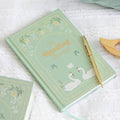 Reading Journal Lesetagebuch in Mintgrün für Leseratten und Booklover