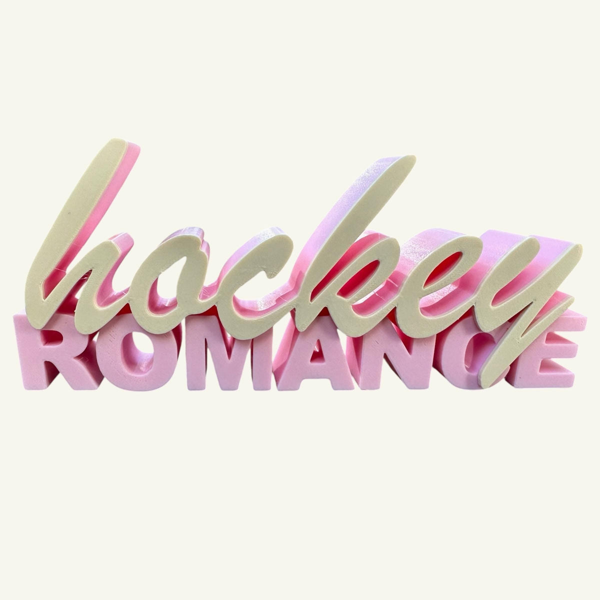 Hockey Romance Regaldeko aus PLA – Produktfoto 10