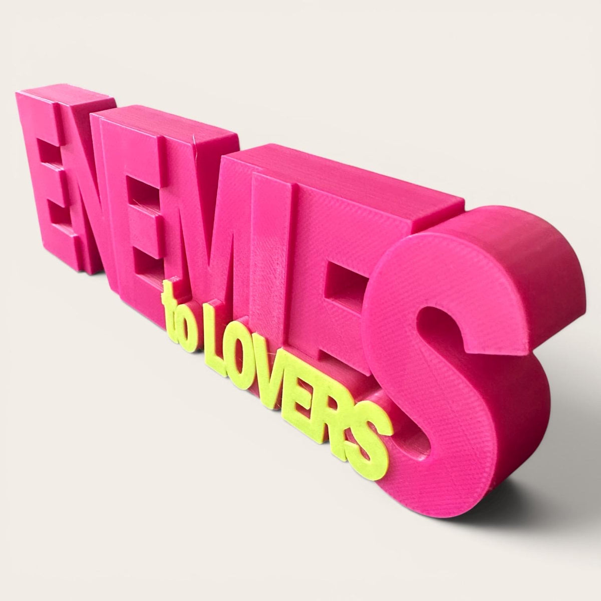 Enemies to Lovers Regaldeko aus PLA – Produktfoto 5