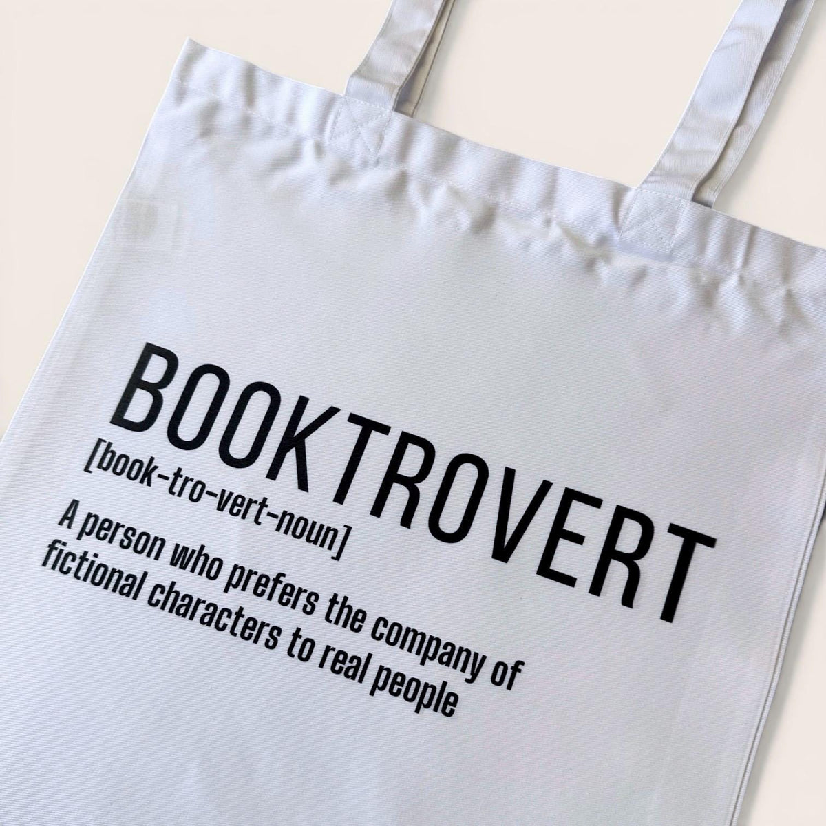 Booktrovert Tasche – Book Lover Tote Bag – Produktfoto 6