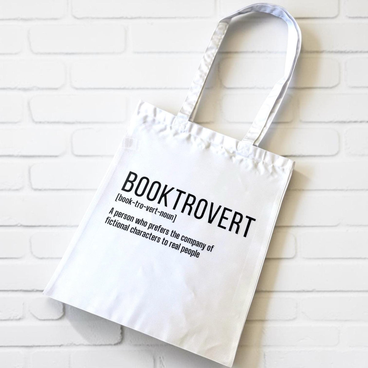 Booktrovert Tasche – Book Lover Tote Bag – Produktfoto 2