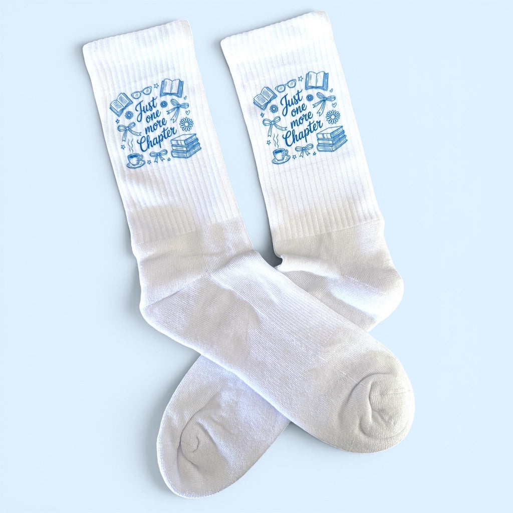 Just One More Chapter Socken – Für lange Lesenächte – Produktfoto 6
