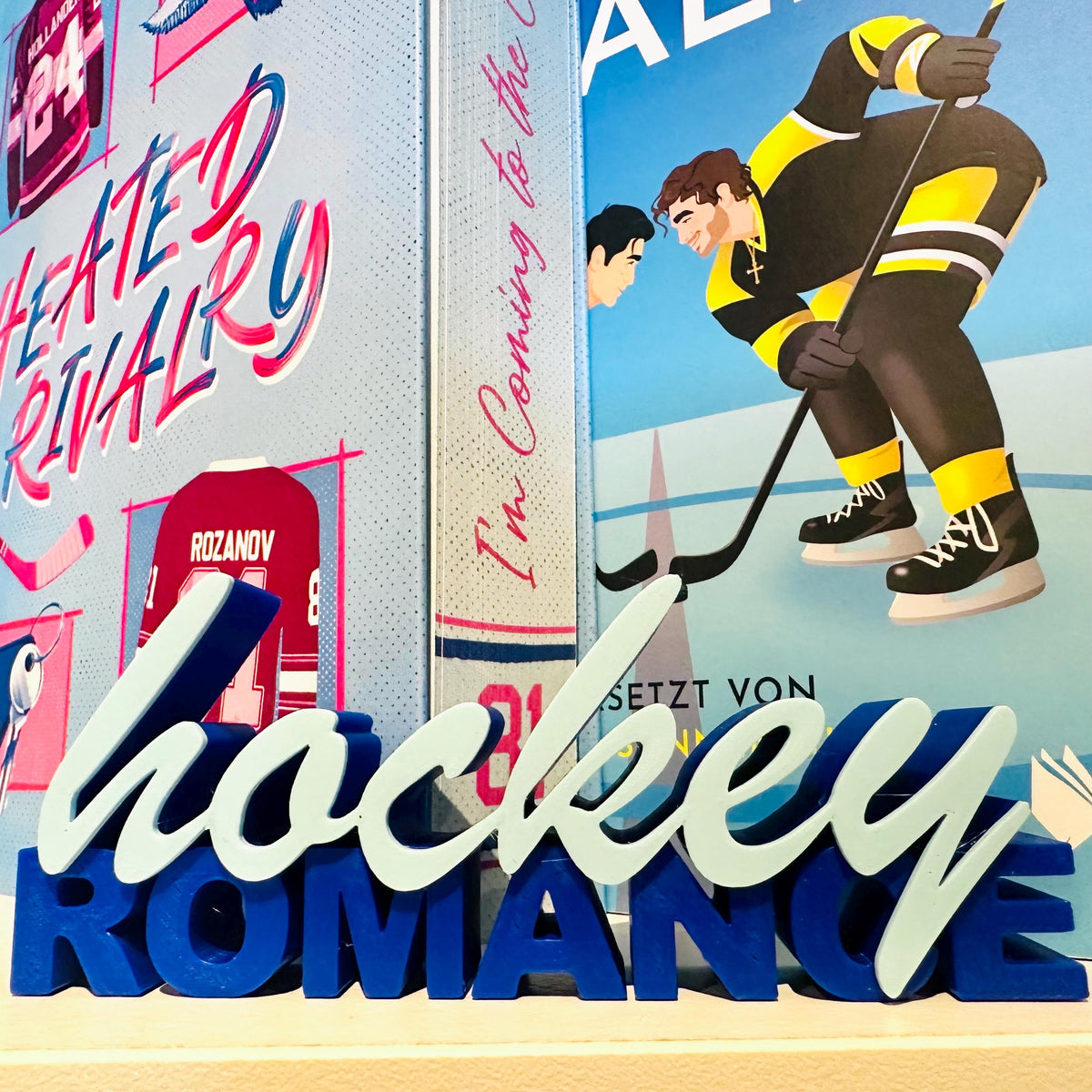Hockey Romance Regaldeko aus PLA – Produktfoto 5