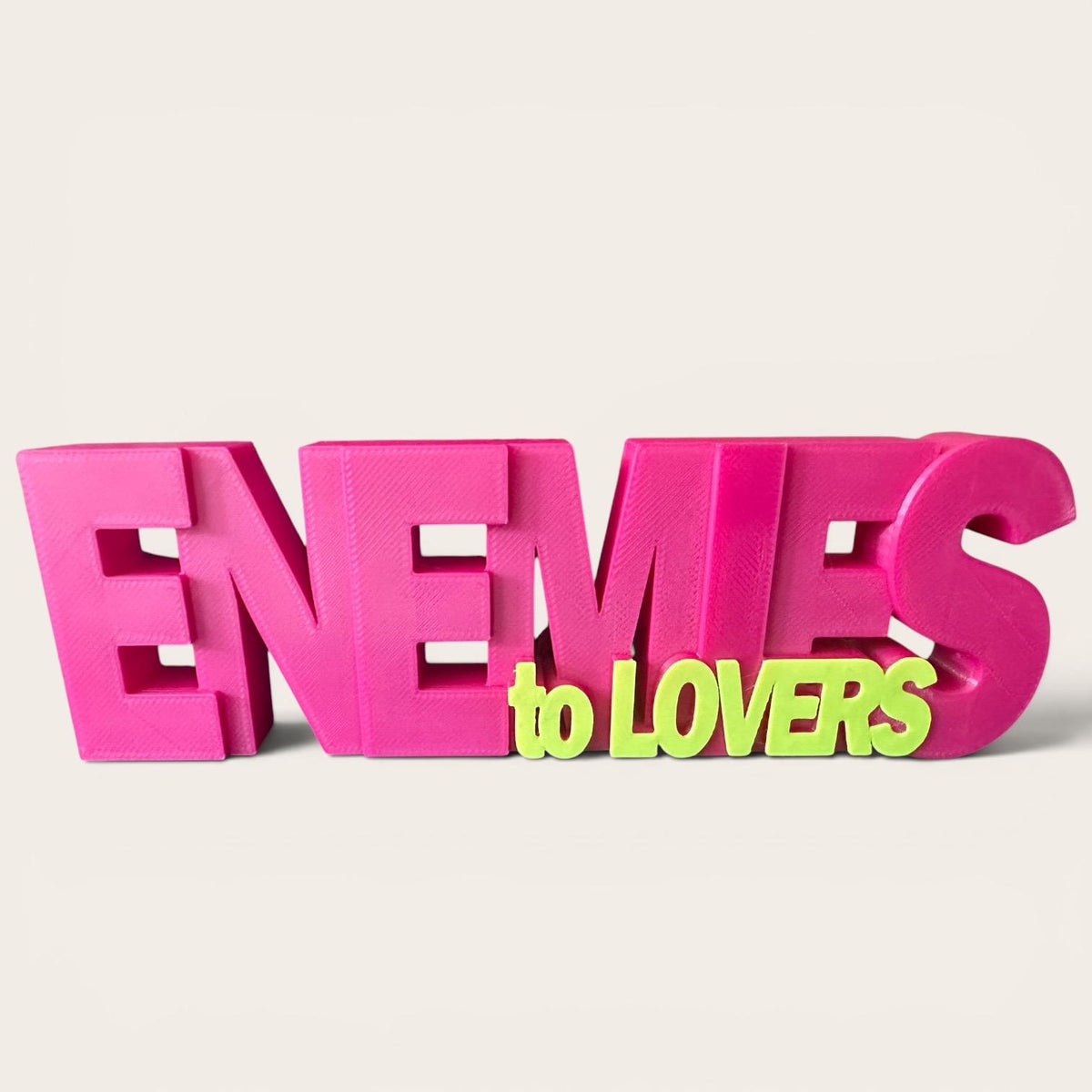 Enemies to Lovers Regaldeko aus PLA – Produktfoto 4