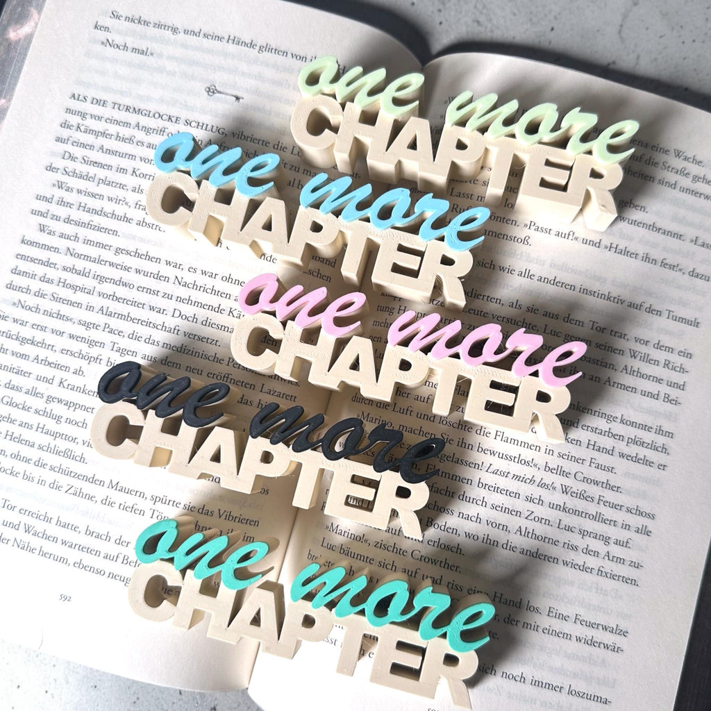 One More Chapter Regaldeko aus PLA – Farbe Beige-Pink