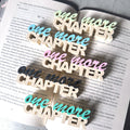 One More Chapter Regaldeko aus PLA – Farbe Beige-Pink