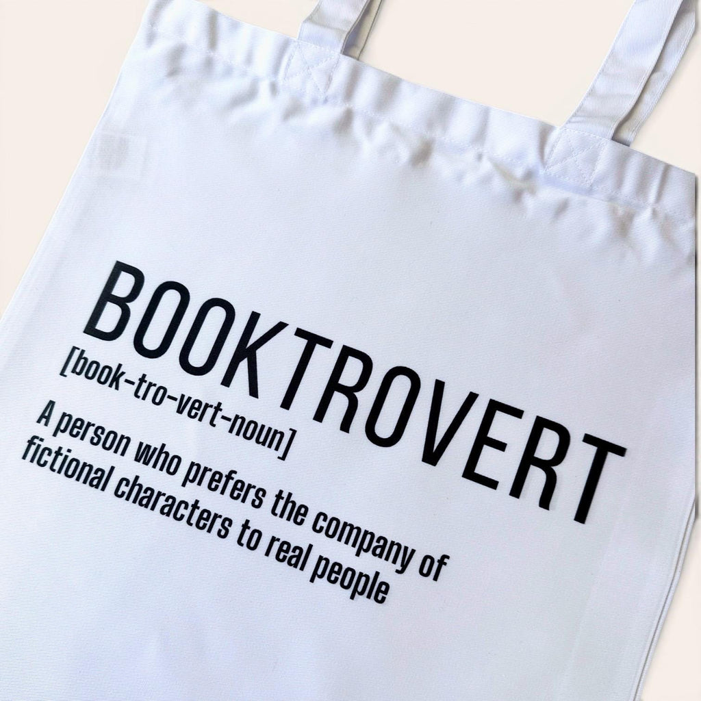 Booktrovert Tasche – Book Lover Tote Bag – Produktfoto 5