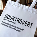 Booktrovert Tasche – Book Lover Tote Bag – bedruckte Bookish Tasche