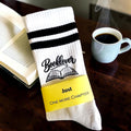 Booklover Socken – Personalisierbare Tennissocken – Produktansicht