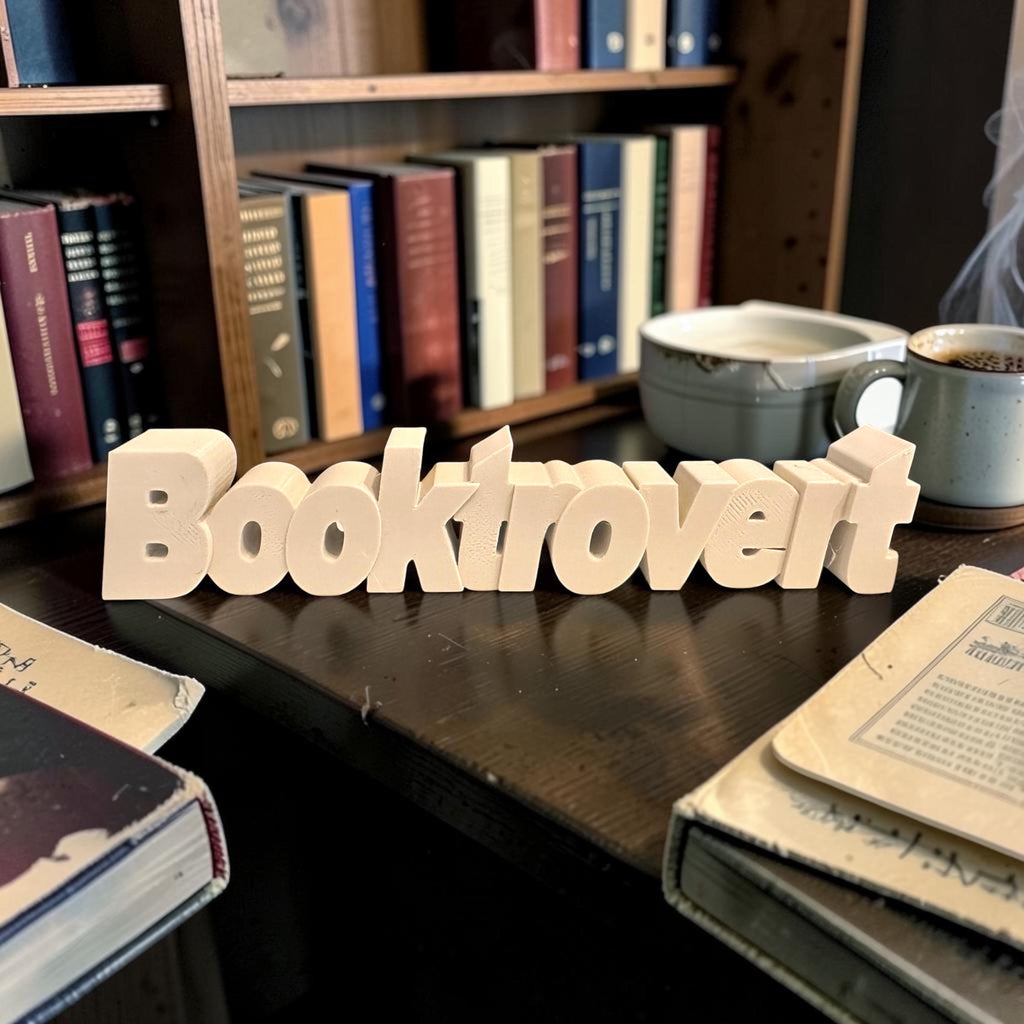 Booktrovert Regaldeko aus PLA – Produktfoto 5