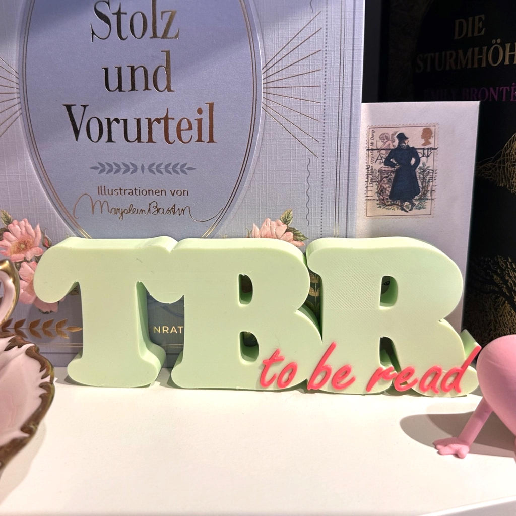 TBR „To Be Read“ Regaldeko aus PLA – Produktfoto 9