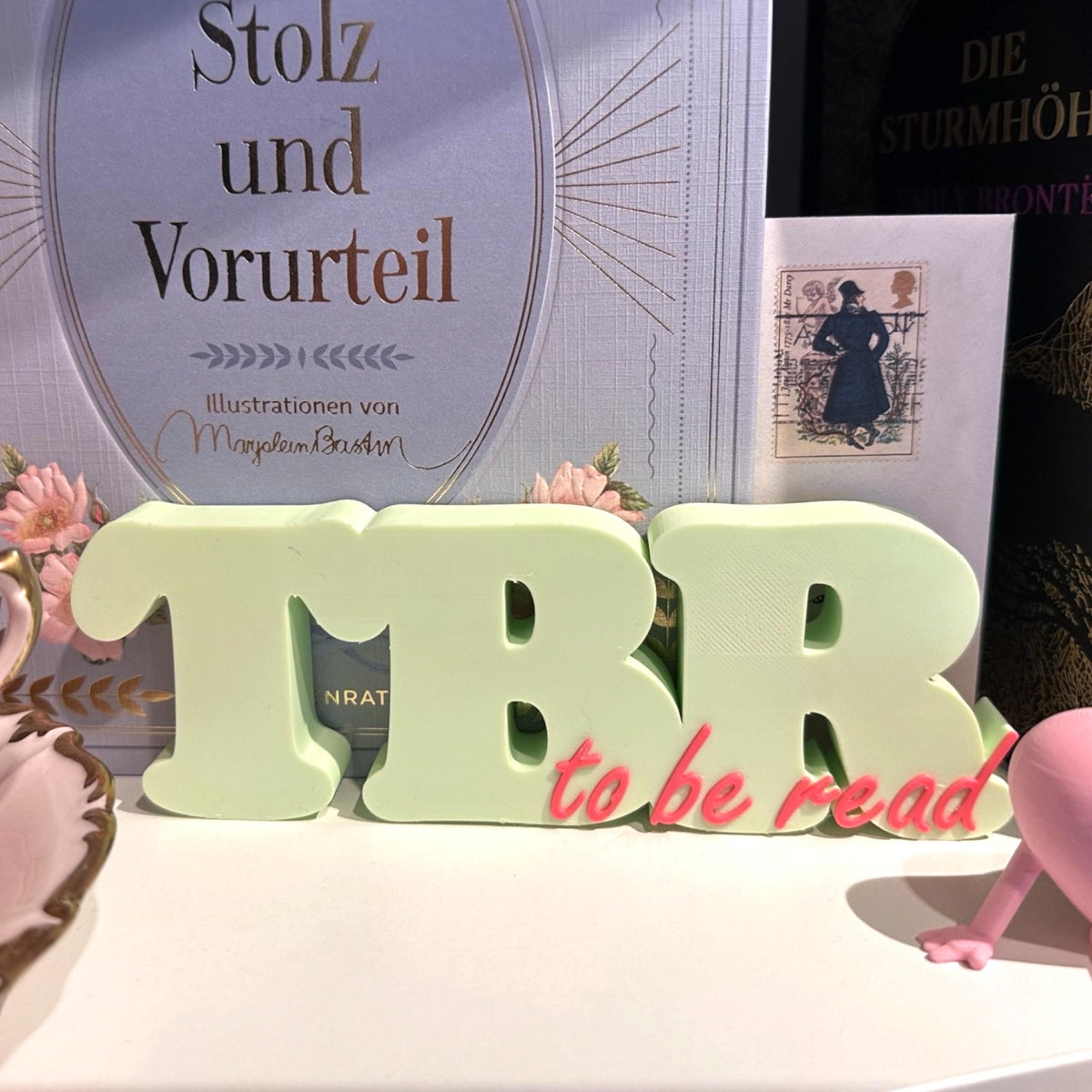 TBR „To Be Read“ Regaldeko aus PLA – Produktfoto 9