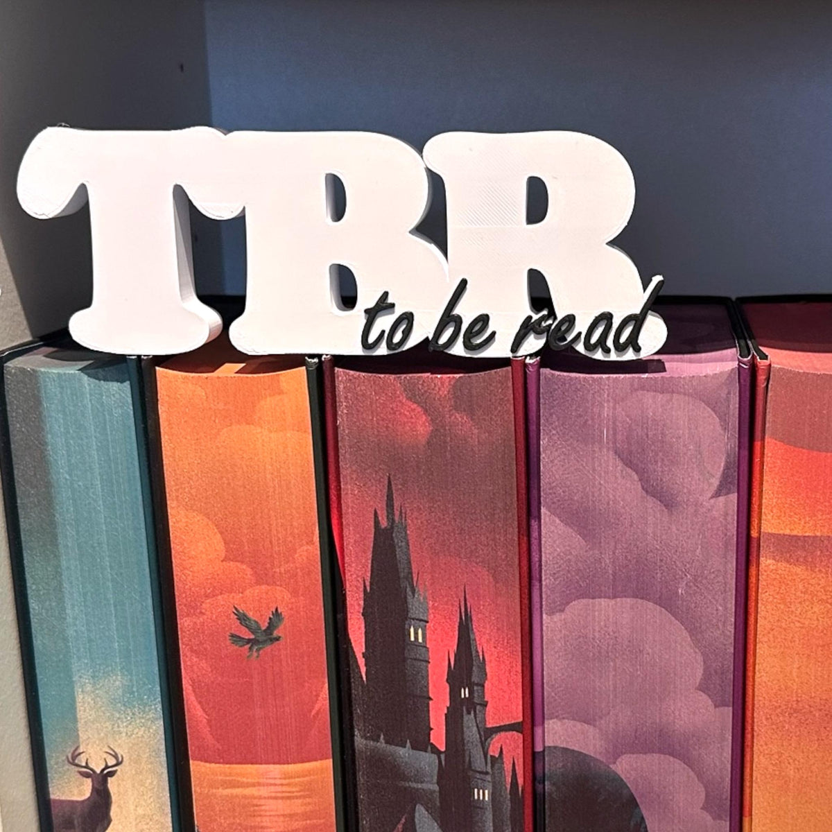 TBR „To Be Read“ Regaldeko aus PLA – Produktfoto 10
