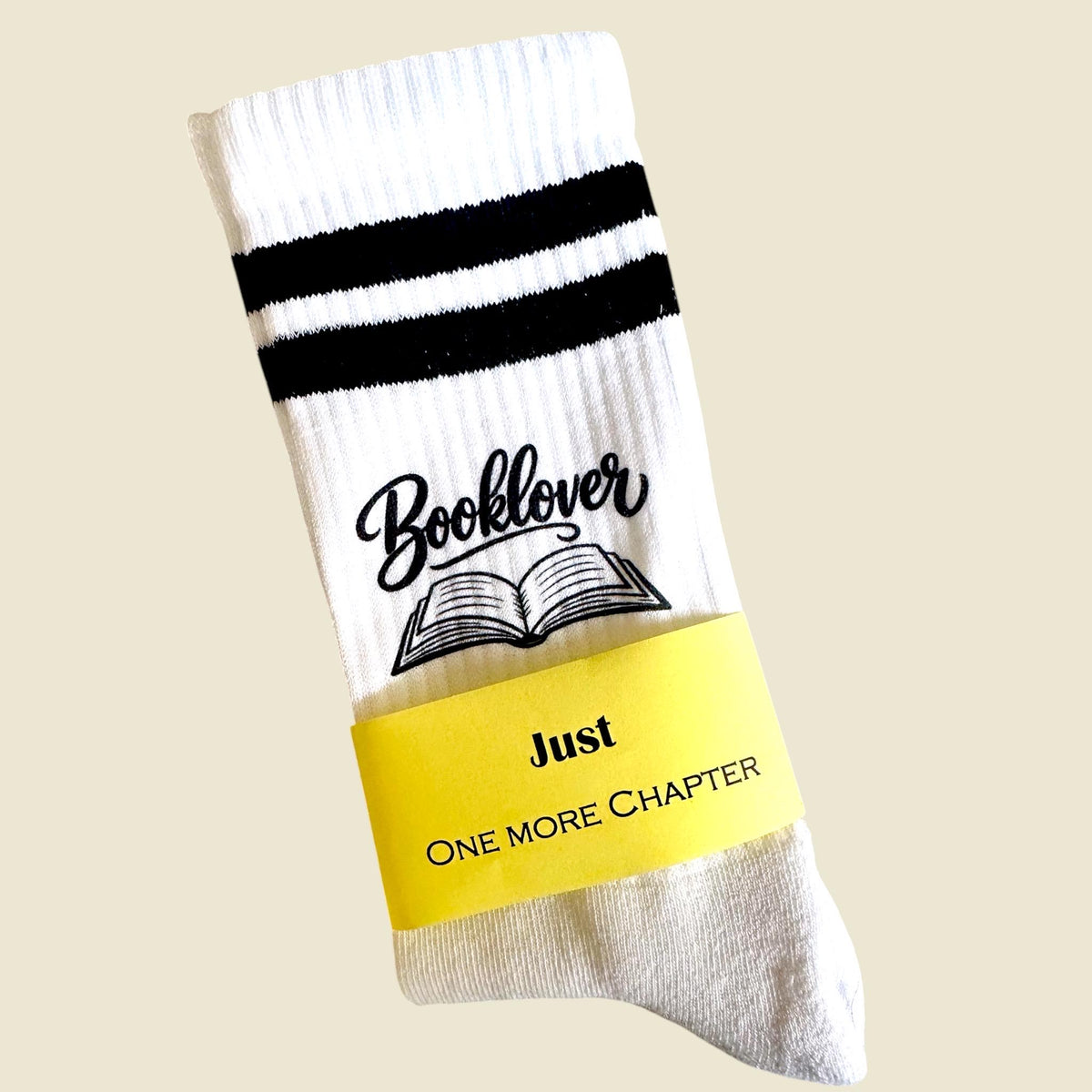 Booklover Socken – Personalisierbare Tennissocken – Produktfoto 3