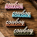 Cowboy Romance Regaldeko aus PLA – Farbe Beige-Braun