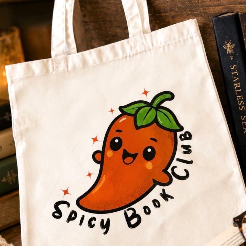 Spicy Book Club Tasche – Romantasy Tote Bag – Produktfoto 3