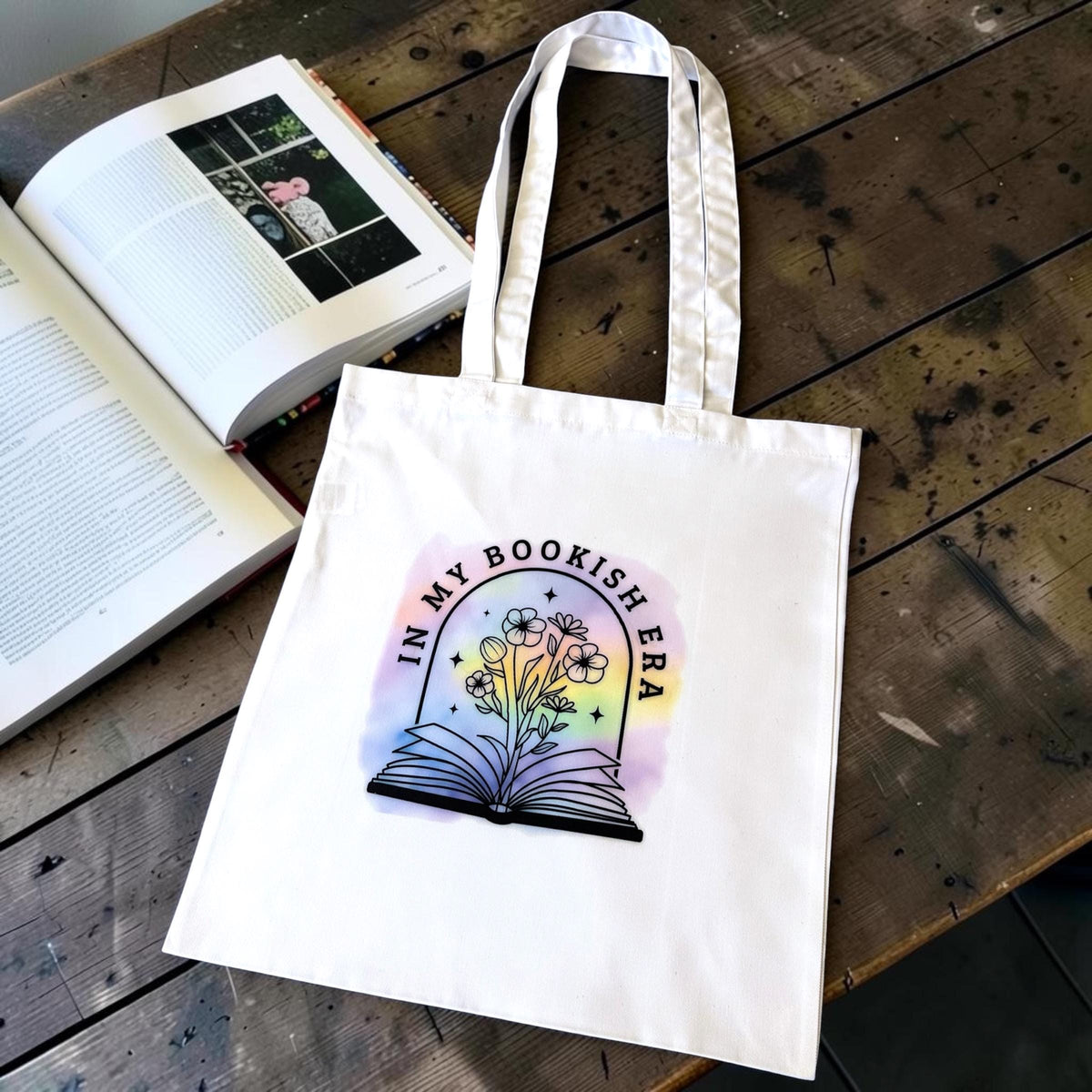 In My Bookish Era Tasche – Book Lover Tote Bag – Produktfoto 2