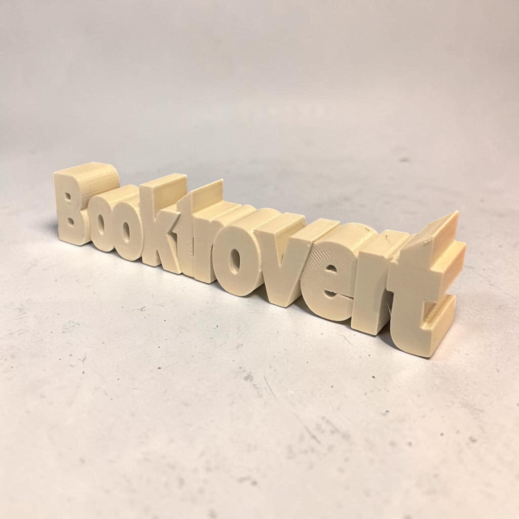 Booktrovert Regaldeko aus PLA – Produktfoto 7
