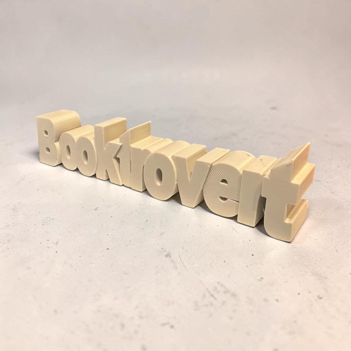 Booktrovert Regaldeko aus PLA – Produktfoto 7