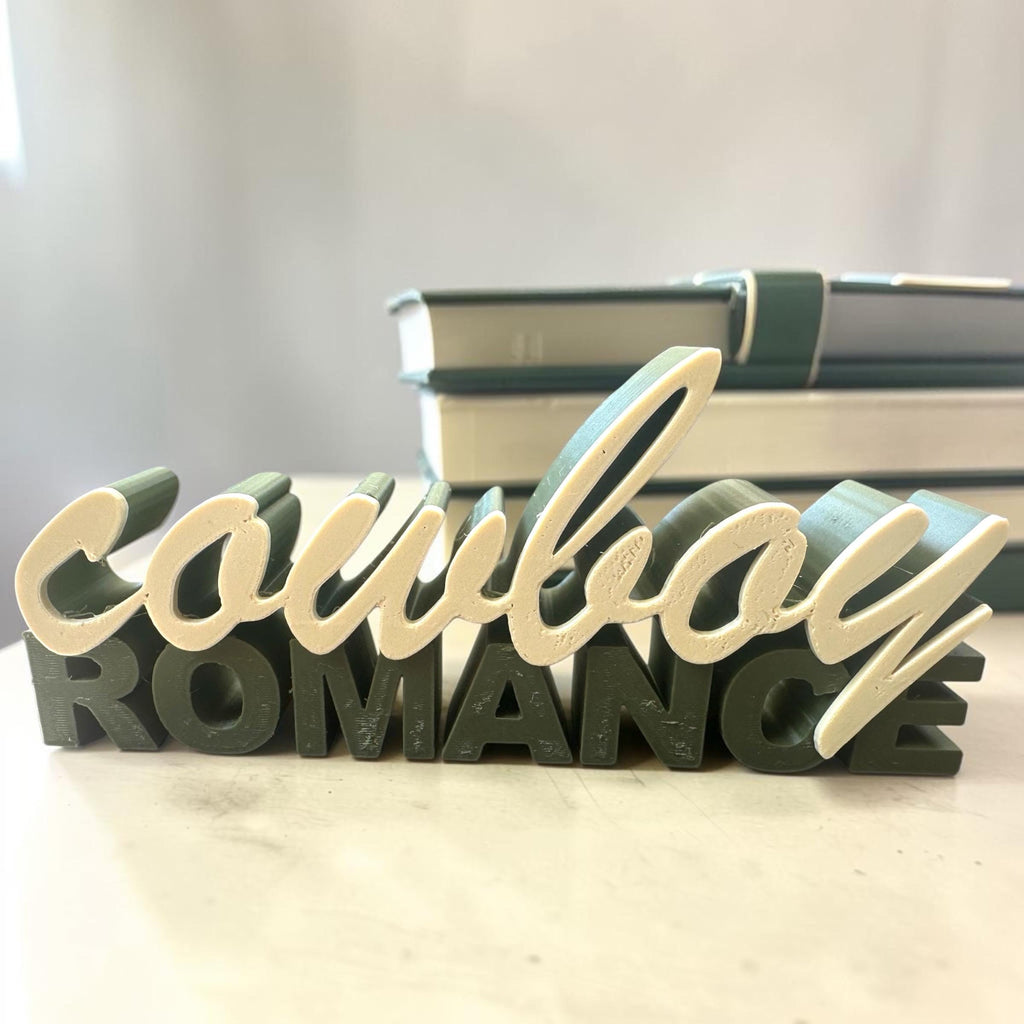 Cowboy Romance Regaldeko aus PLA – Produktfoto 8