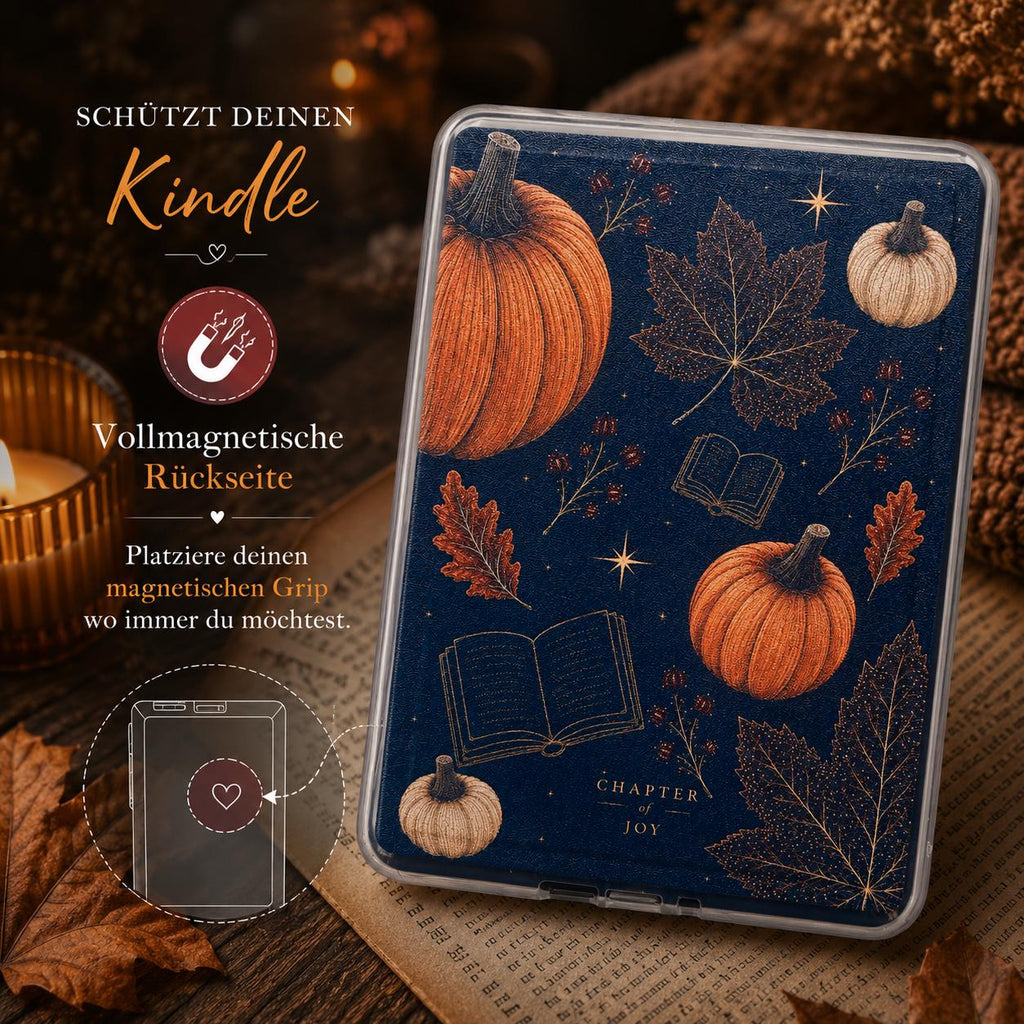 Herbst Kindle Case „Falling Leaves & Cozy Reads“ – Produktfoto 5