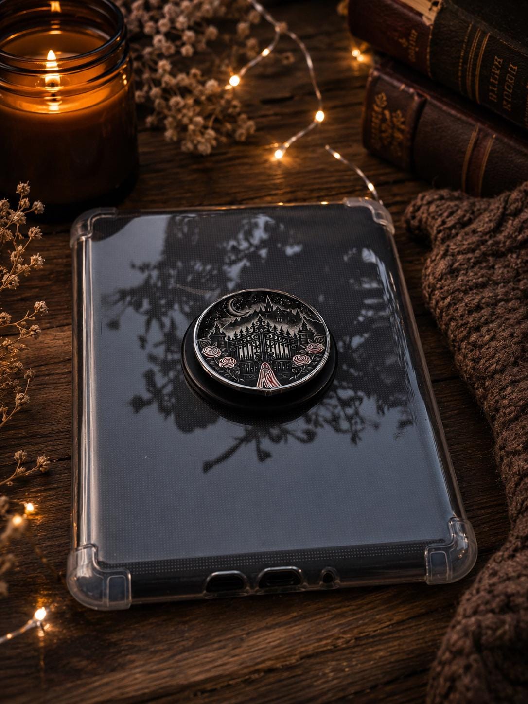 Iron Gate magnetischer E-Reader Grip für Kindle und Smartphone