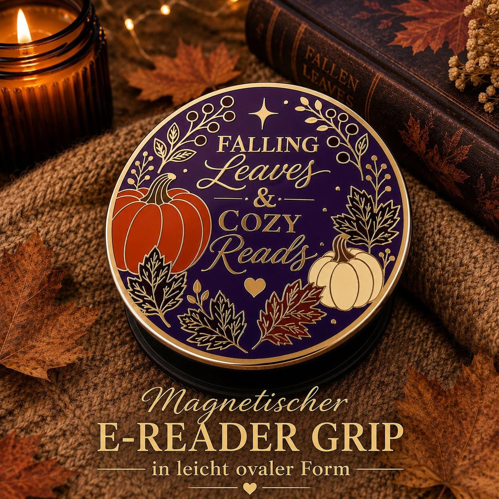 Kindle Bundle Herbst mit magnetischer Hülle E-Reader Grip und Neopren-Tasche