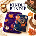 Kindle Bundle Herbst mit magnetischer Hülle E-Reader Grip und Neopren-Tasche
